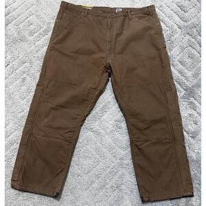 Berne- Highland Washed Duck Insulated Outer Lined Men's Pant 44x30 Brown NWT